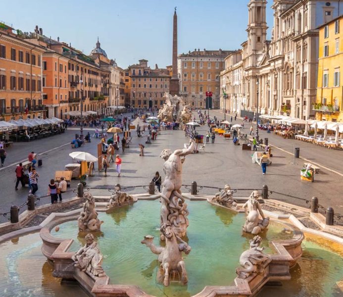 Piazza Navona: Geschichte, Brunnen, Veranstaltungen und Wegbeschreibung