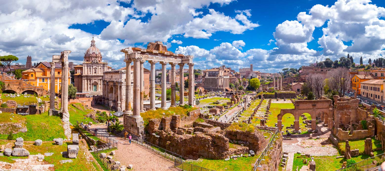 Website der Touristeninformation von Rom